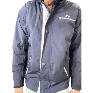 BMW Williams F1 Team Jacket* M*Black* Windbreaker With Button & Left Zip Closure